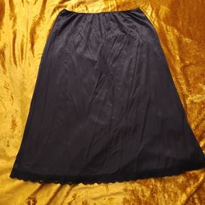 Vintage Warners Long Length Slip Skirt
